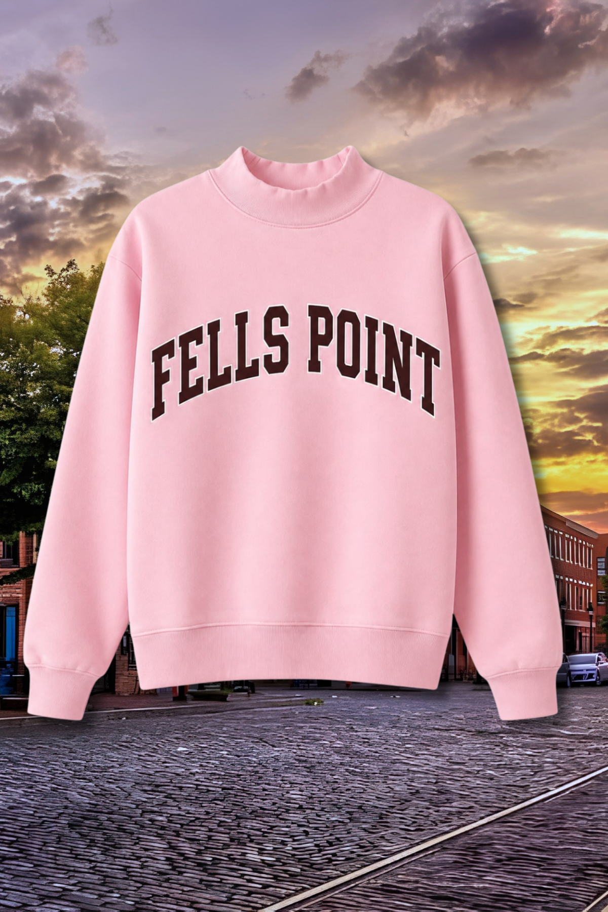 Preorder Fells Point Mock Neck