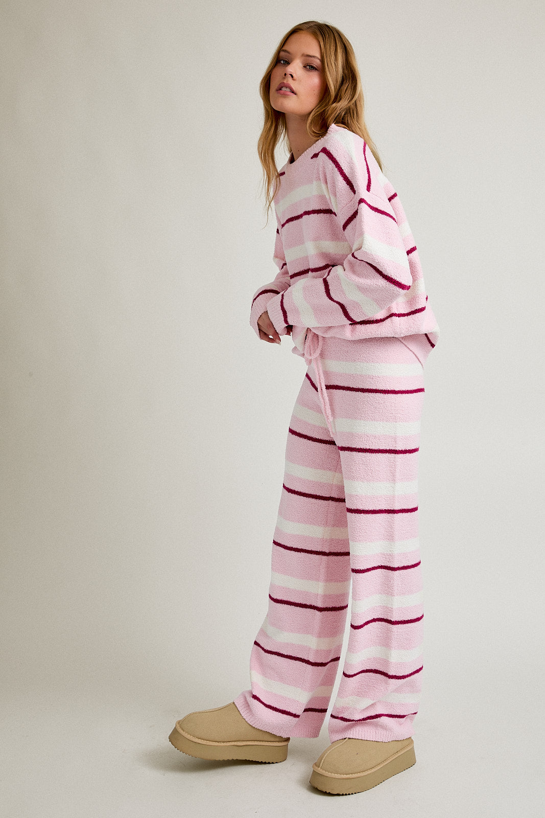 The Linear Knit Co-Ord Set