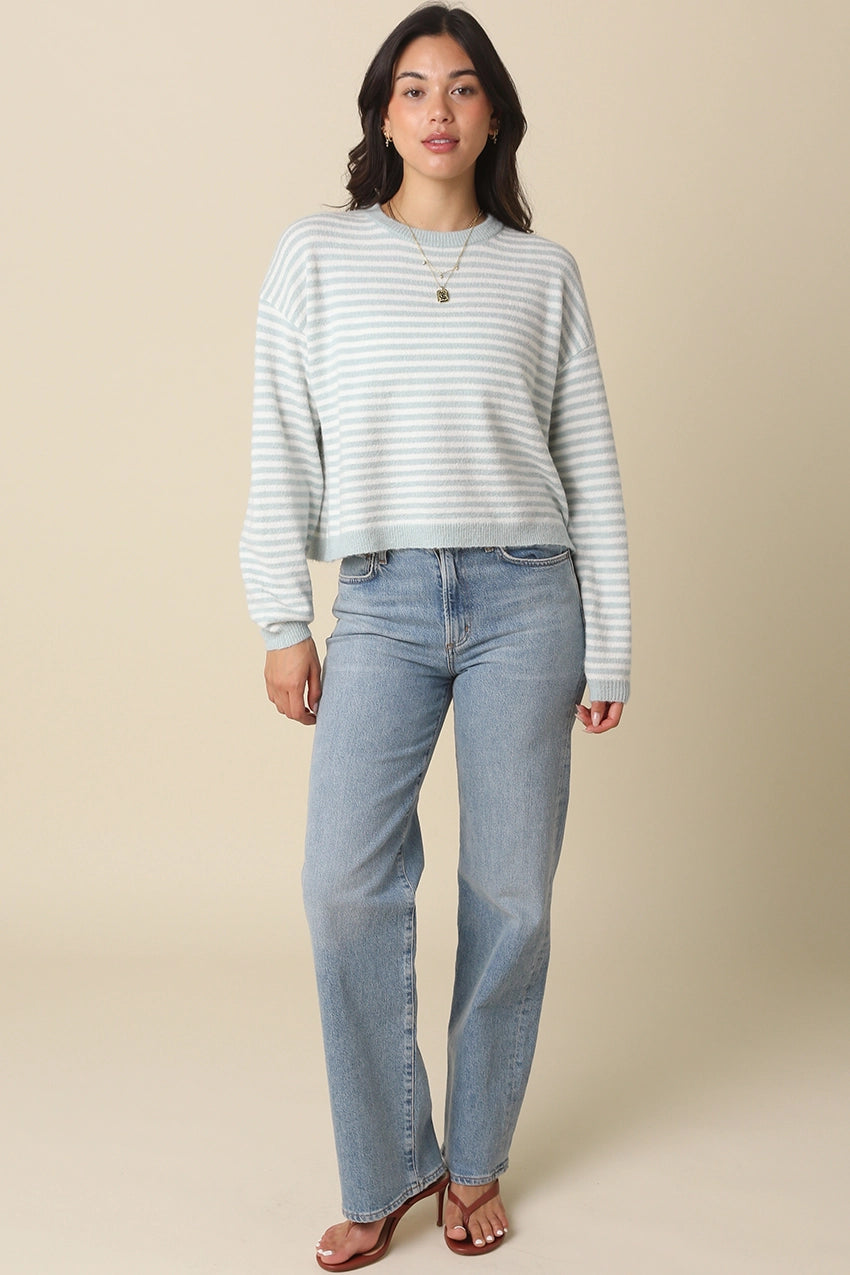 Haley Stripe Knit Top