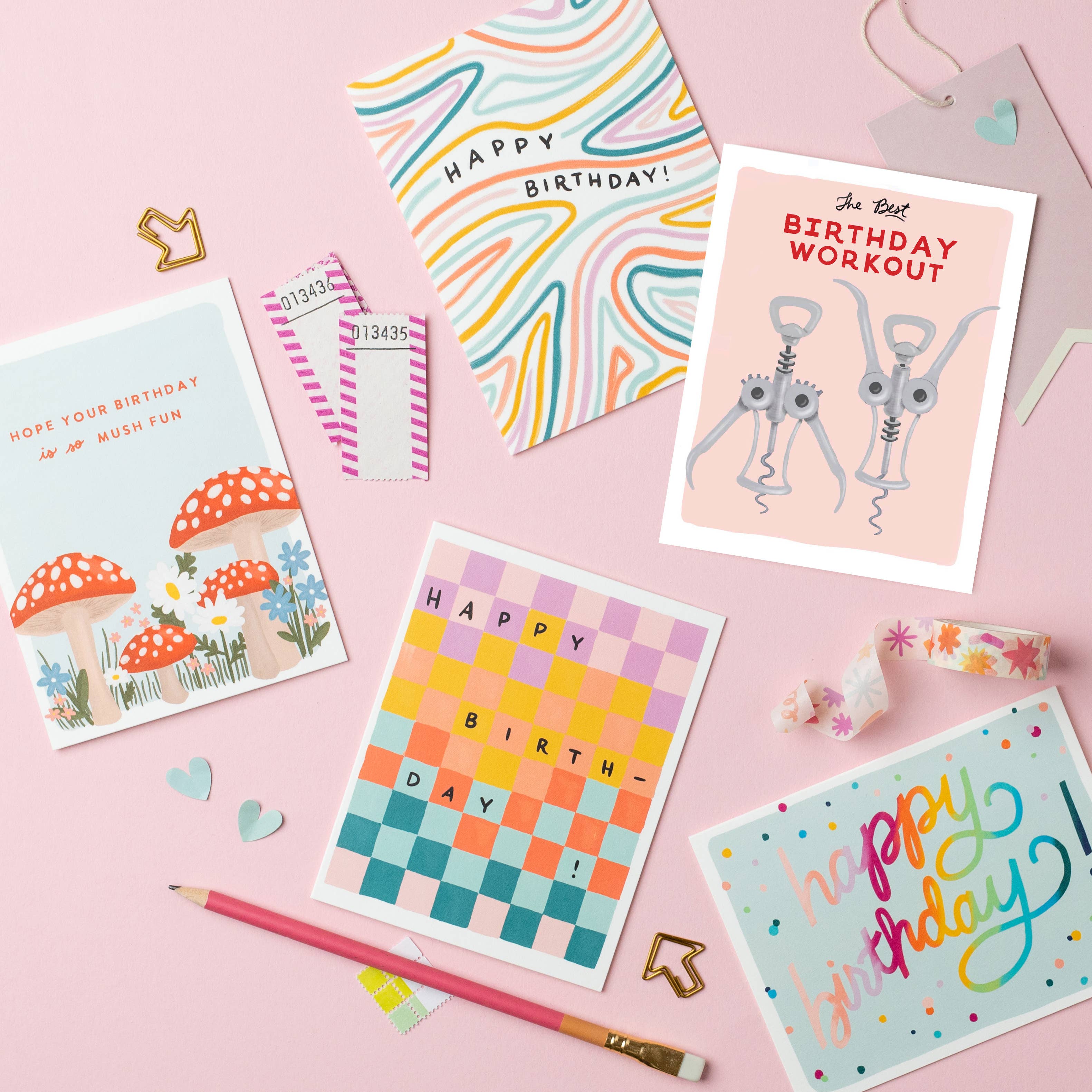 Workout Birthday Card