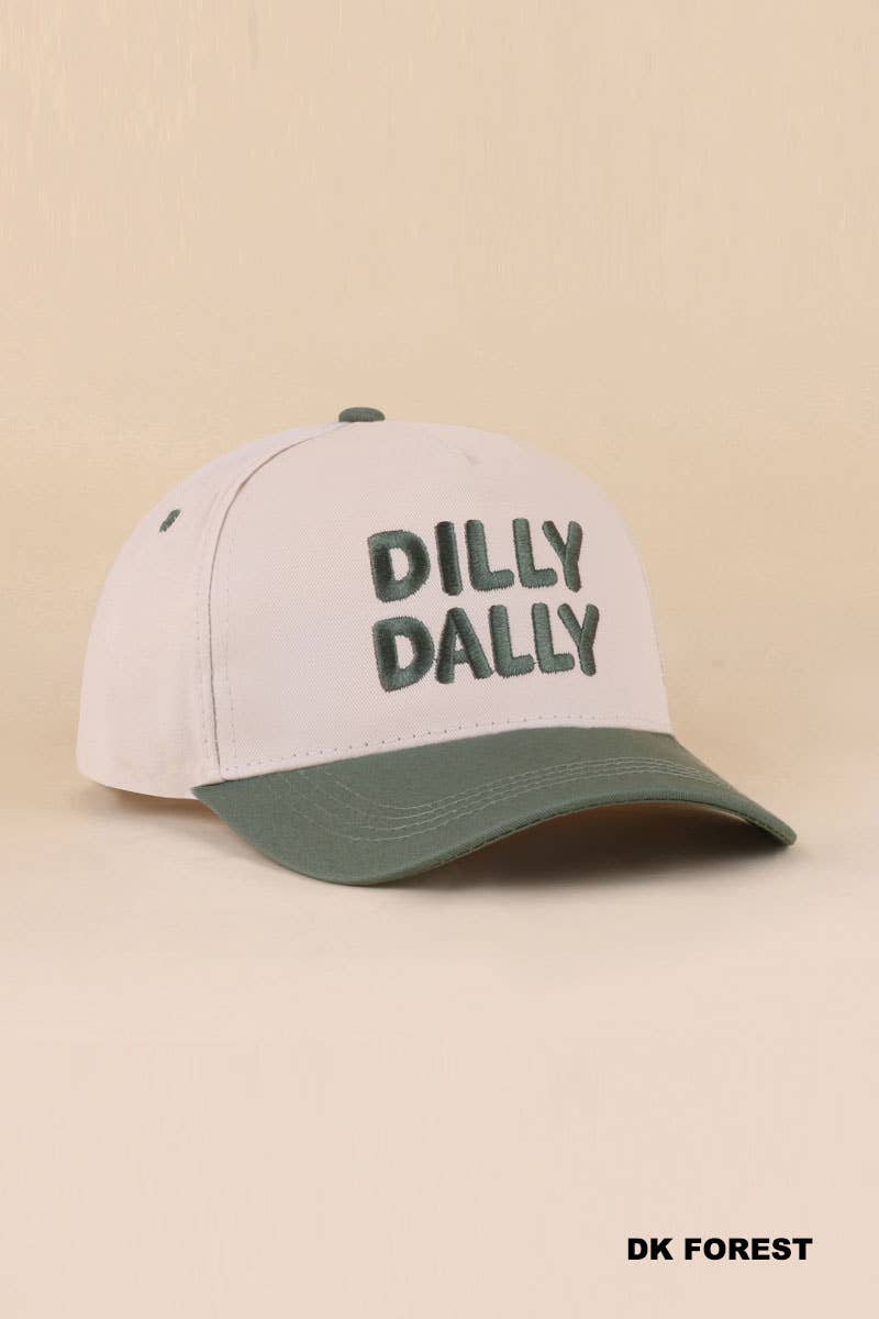 Dilly Dally Two Tone Snapback Hat