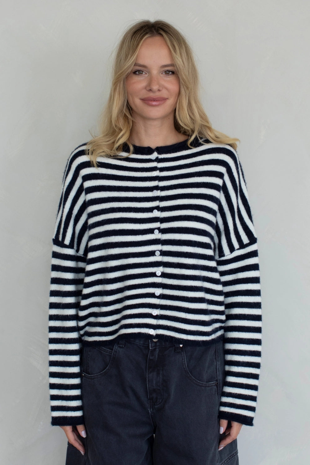 Striped Piper Cardigan