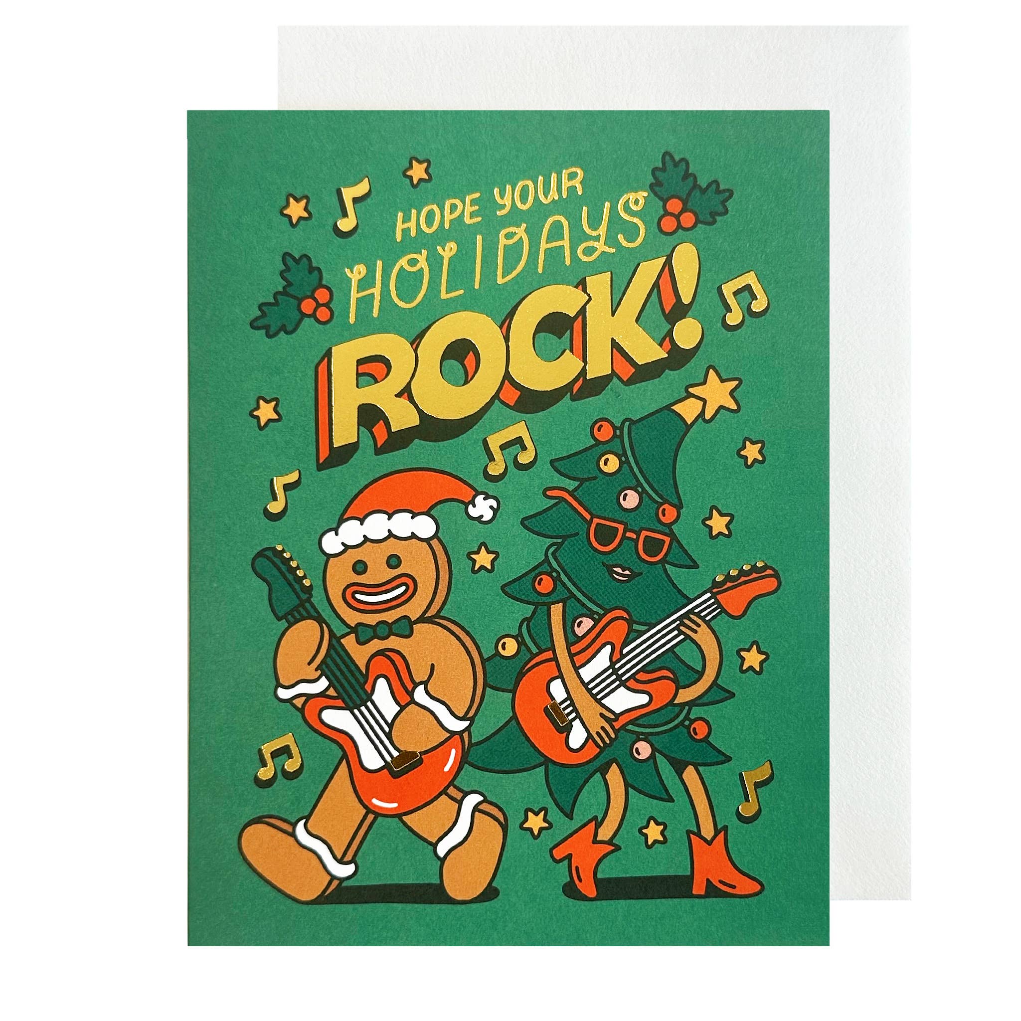 Holiday Rock Card