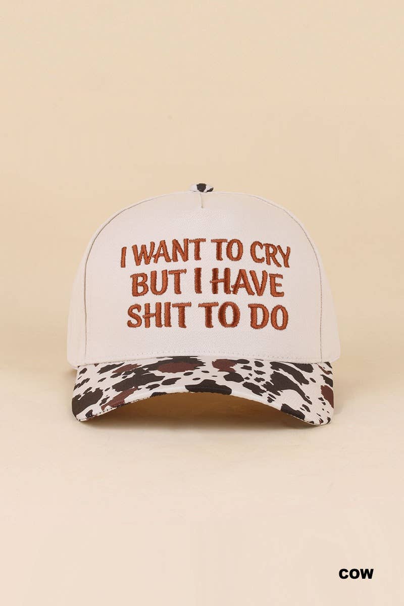 I Want To Die But… Snapback