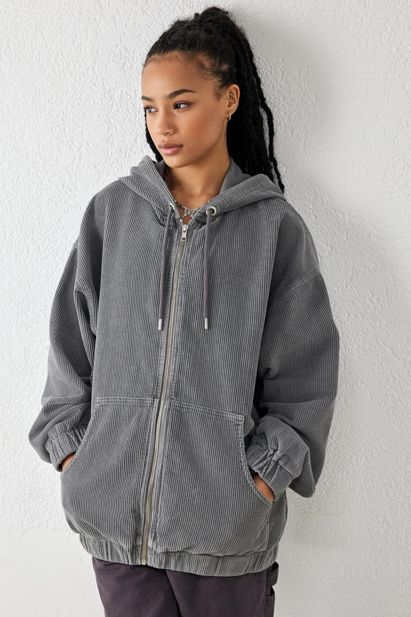BDG Hood Corduroy Skate Jacket