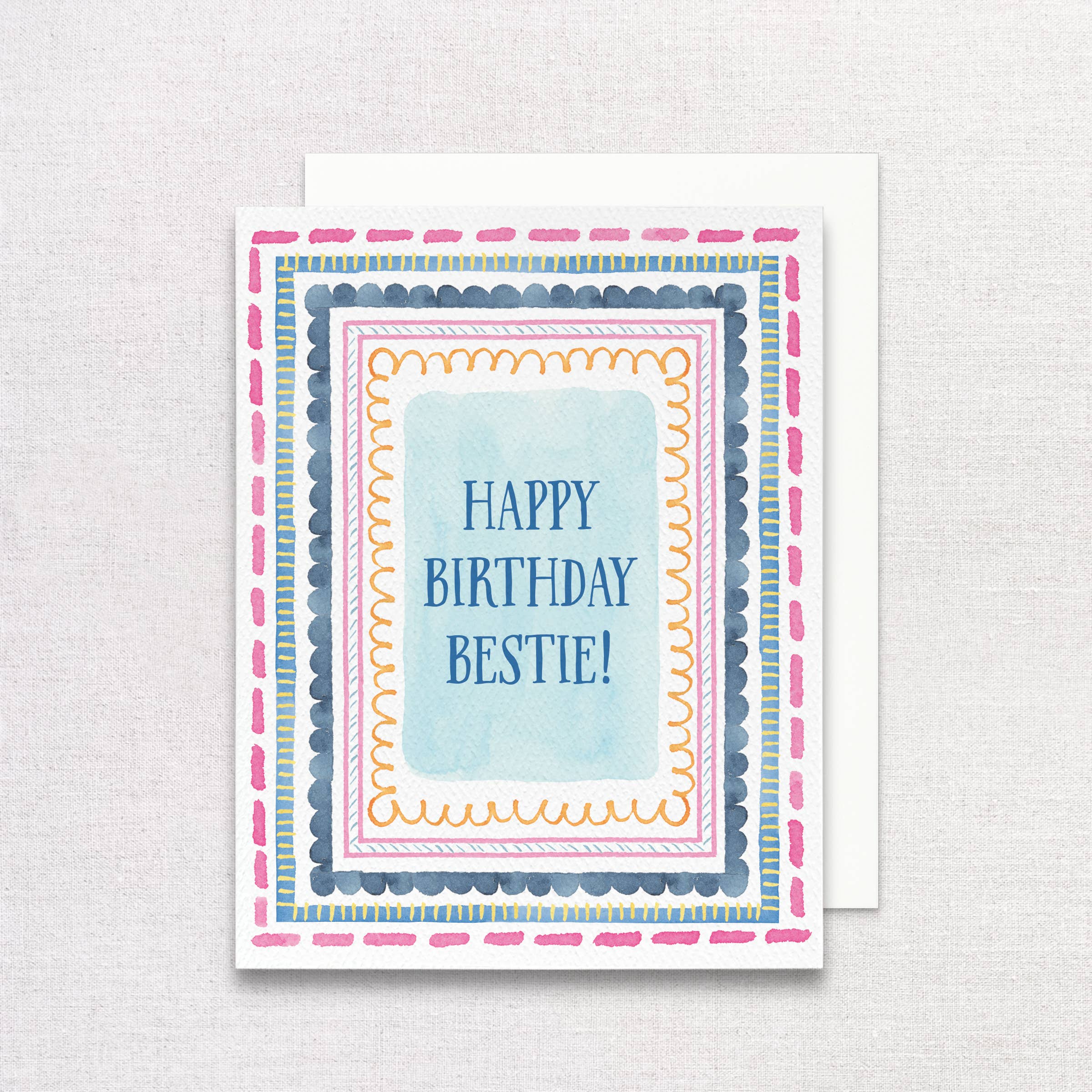 Happy Birthday Bestie Birthday Card