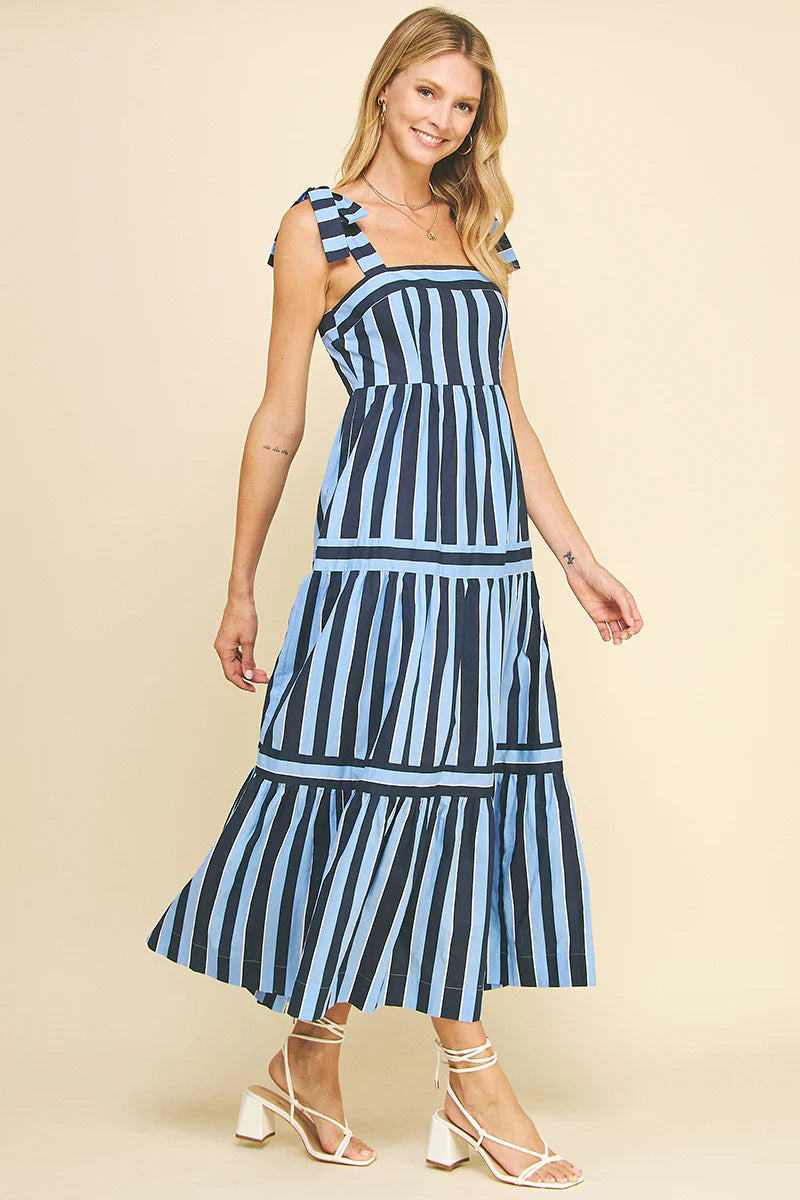 The Nomad Stripe Maxi Dress