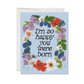 You Were Born Birthday Card