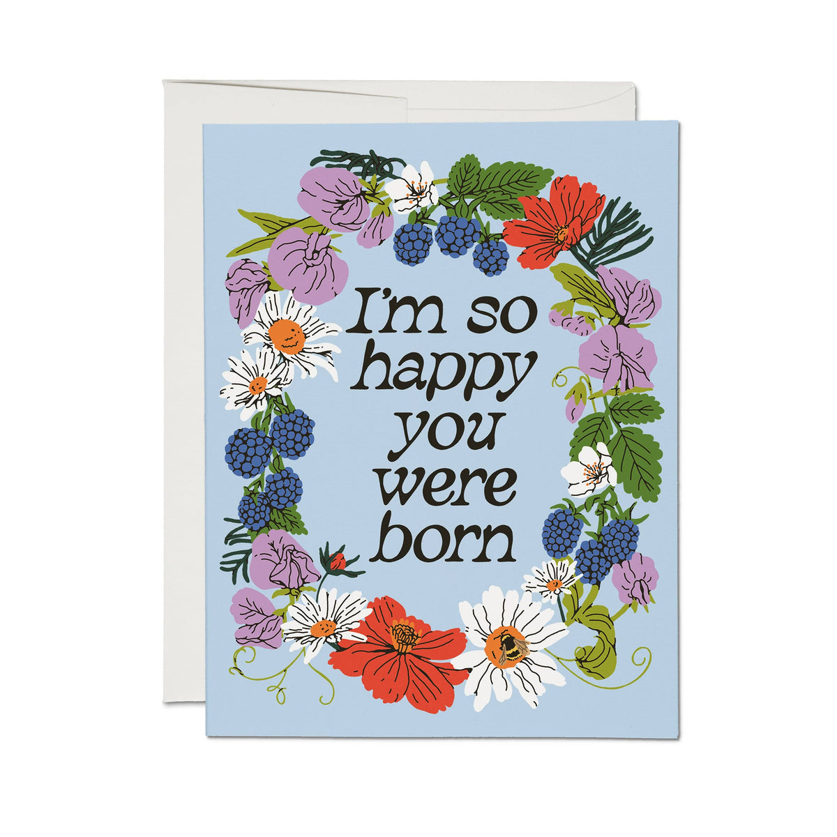 You Were Born Birthday Card