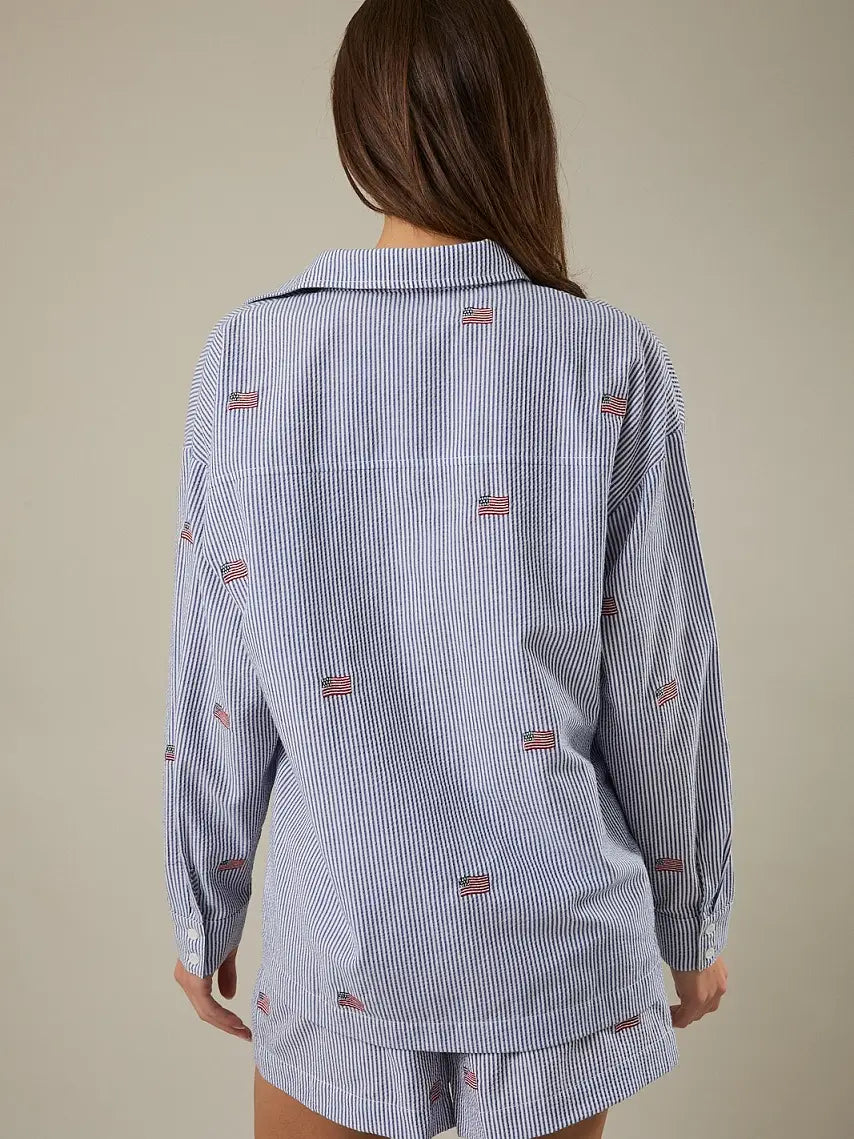 Americana Breeze Button Down