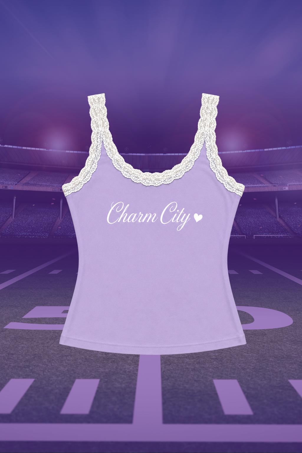 Charm City Lace Tank Top