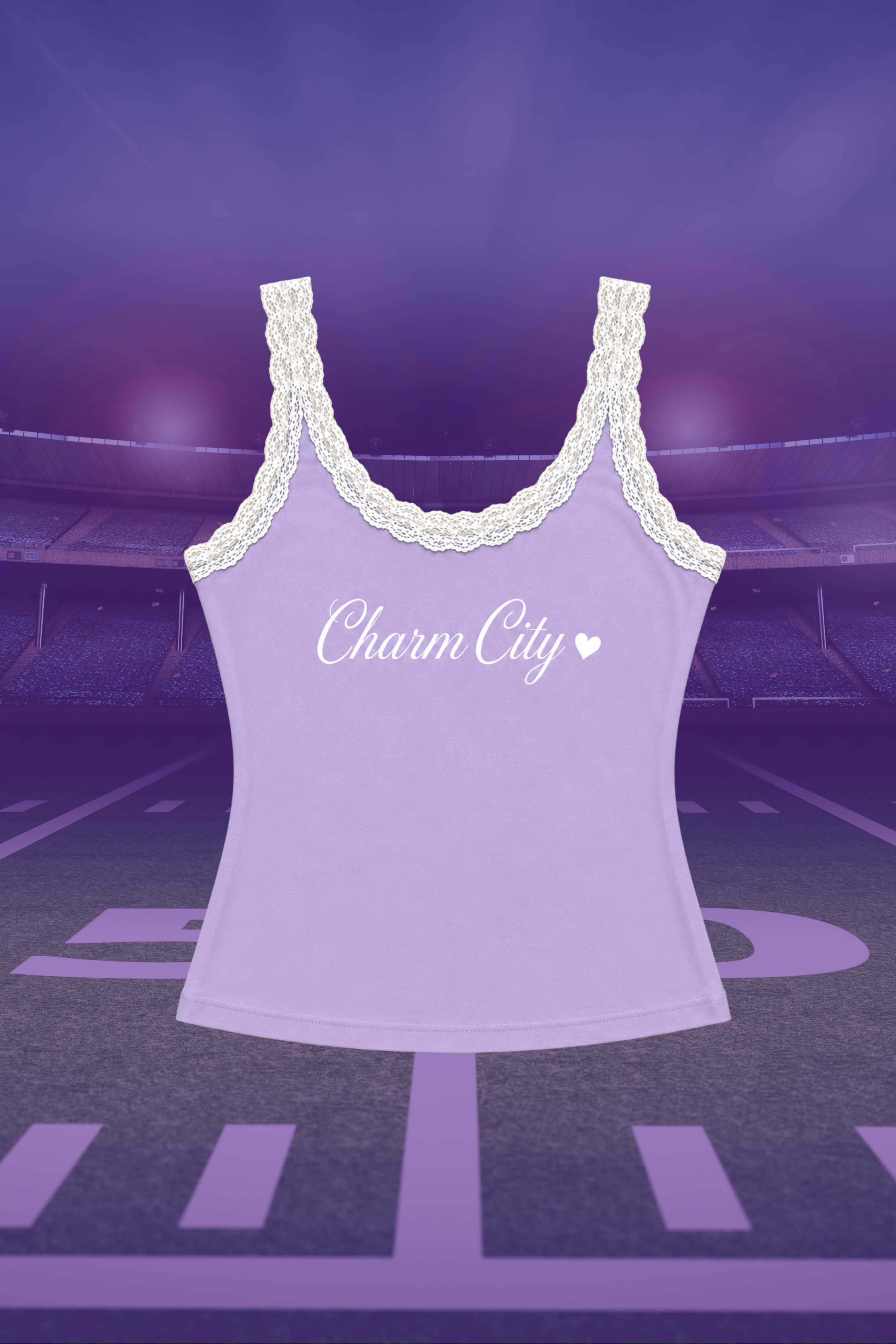 Charm City Lace Tank Top