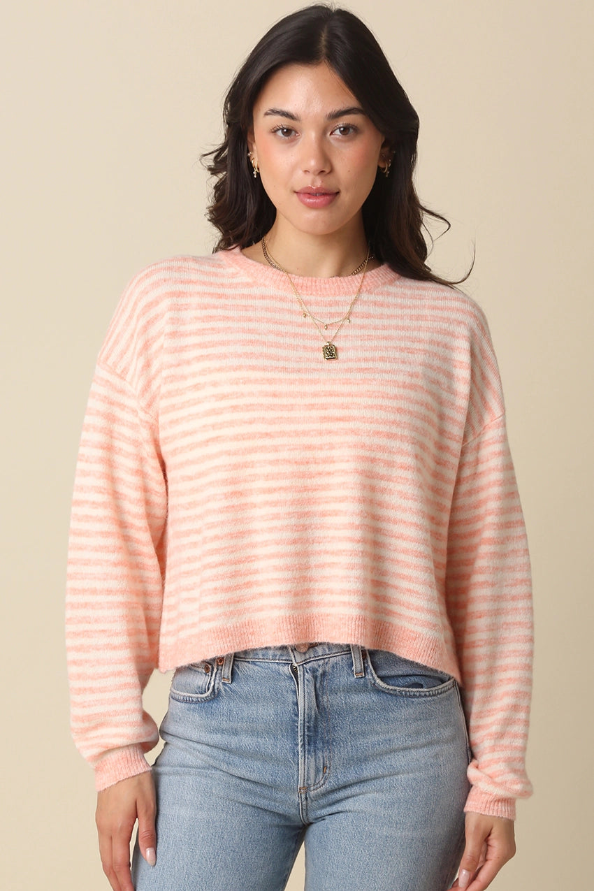 Haley Stripe Knit Top