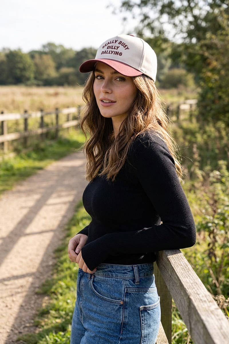 Dilly Dally Two Tone Snapback Hat