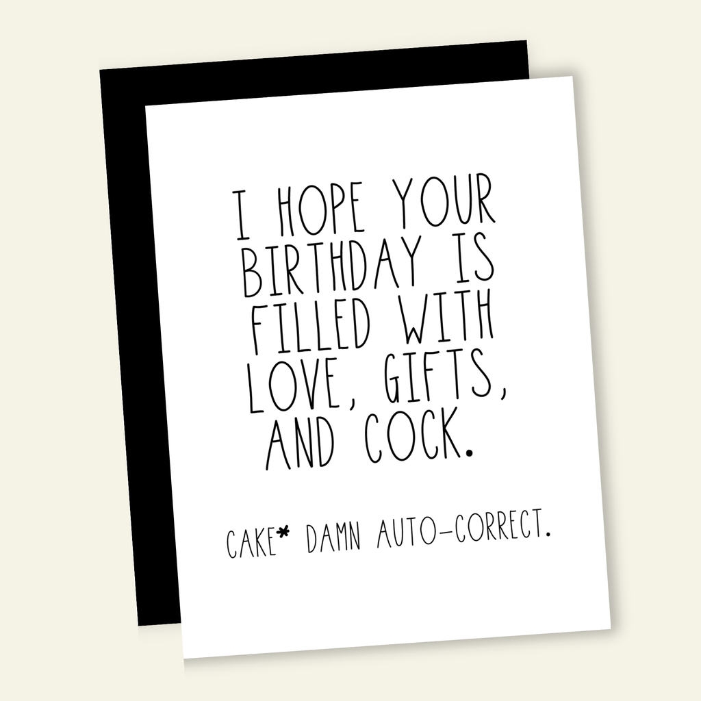 I Hope Your Birthday is Filled Birthday Card