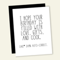 I Hope Your Birthday is Filled Birthday Card
