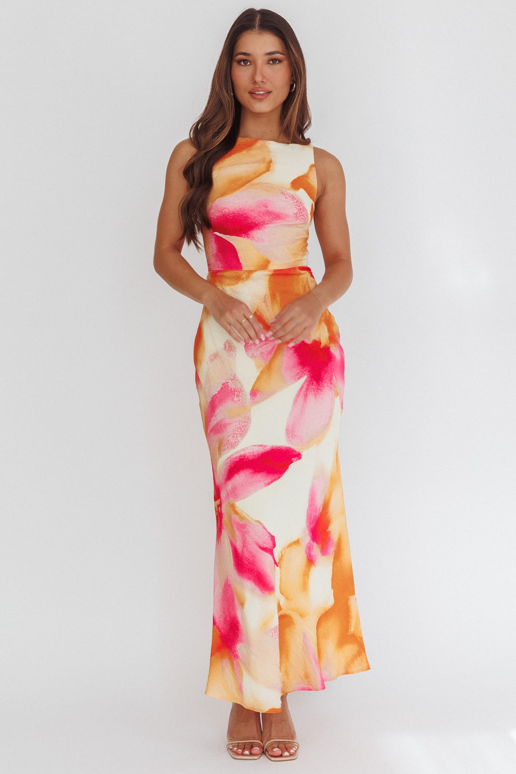 Spring Petal Dream Maxi Dress