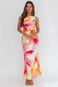 Spring Petal Dream Maxi Dress