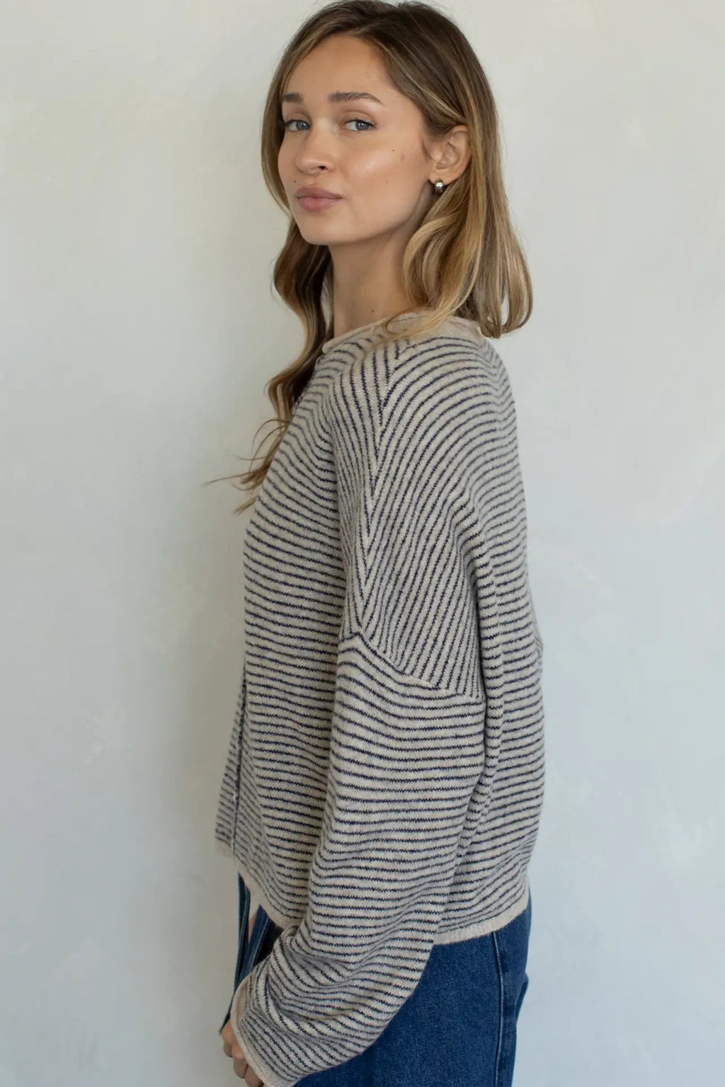 Piper Pin Striped Cardigan