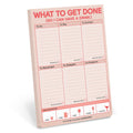 What to Get Done So I Can Have a Drink Notepad