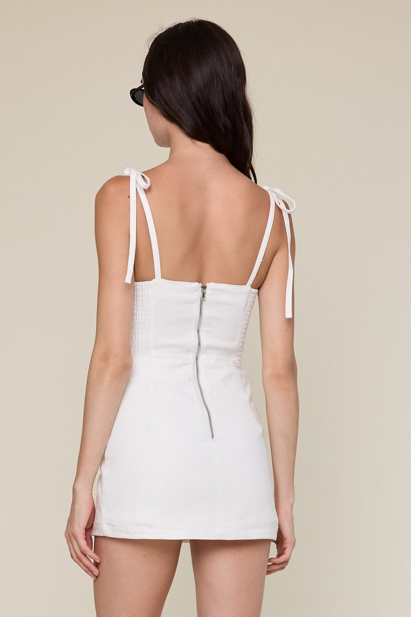 Downtown Denim Mini Dress