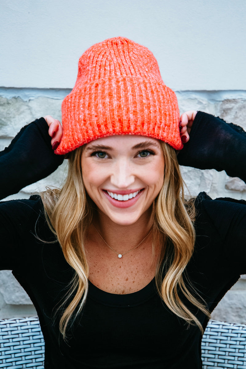 Free People Harbor Marled Ribbed Beanie