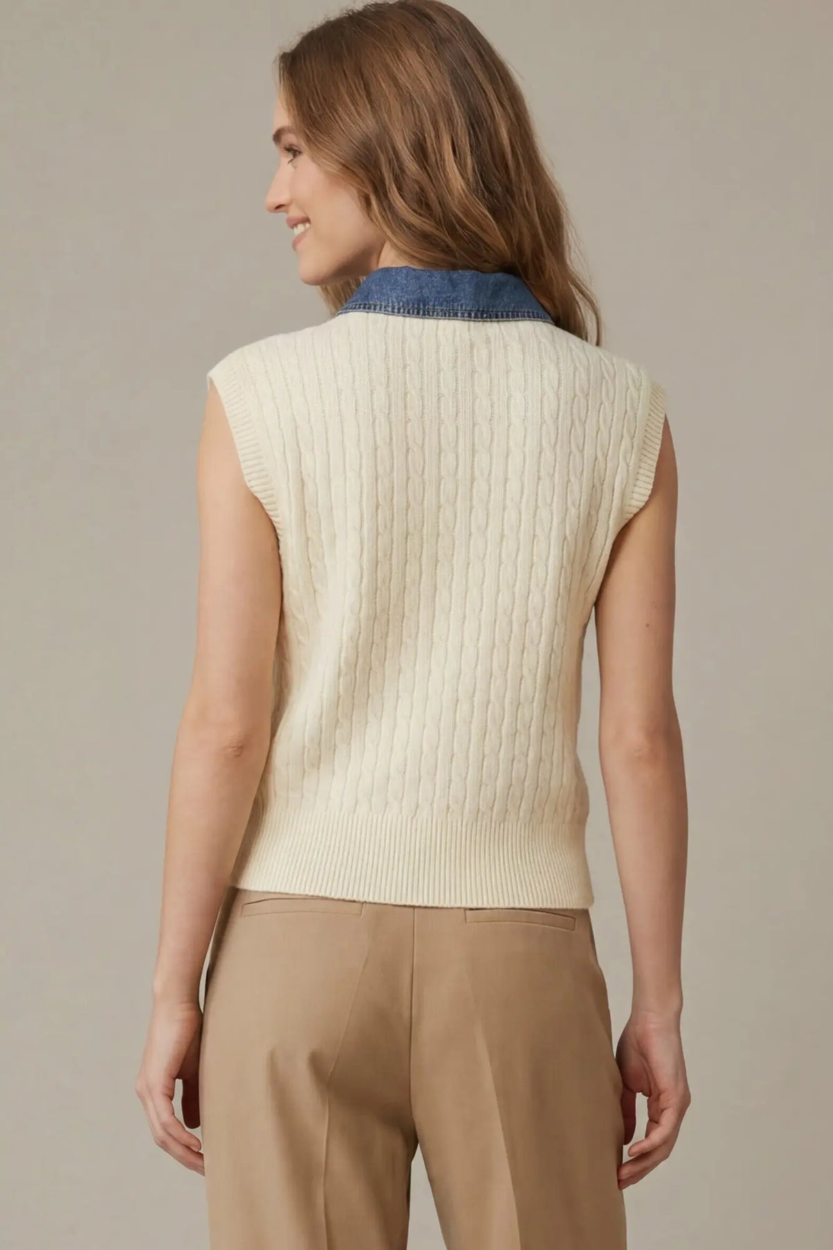 The Prescott Layered Sweater Top
