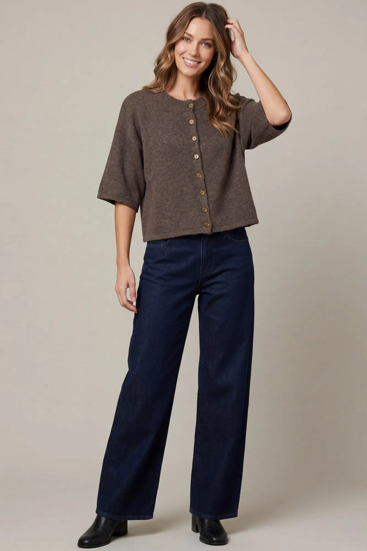 The Easton Short Sleeve Cardigan