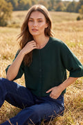 The Easton Short Sleeve Cardigan