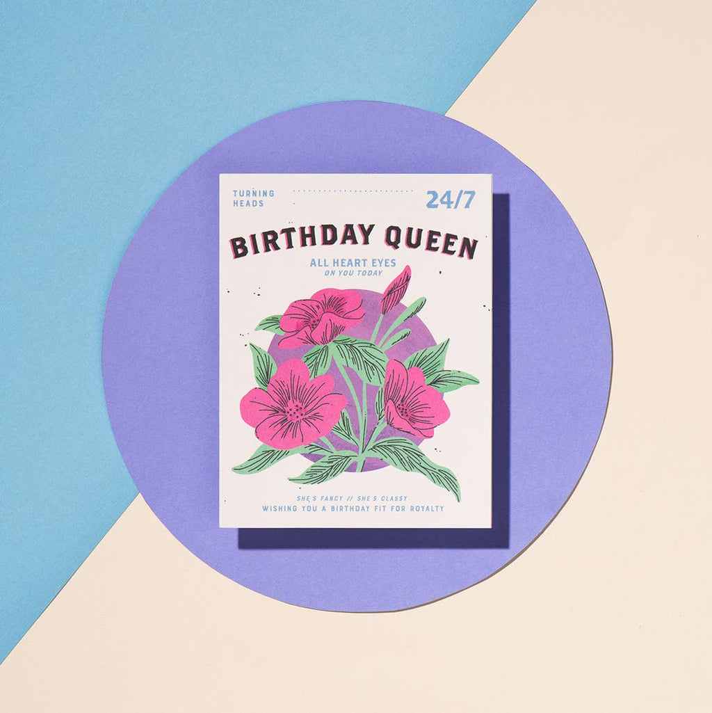 Birthday Queen Birthday Card