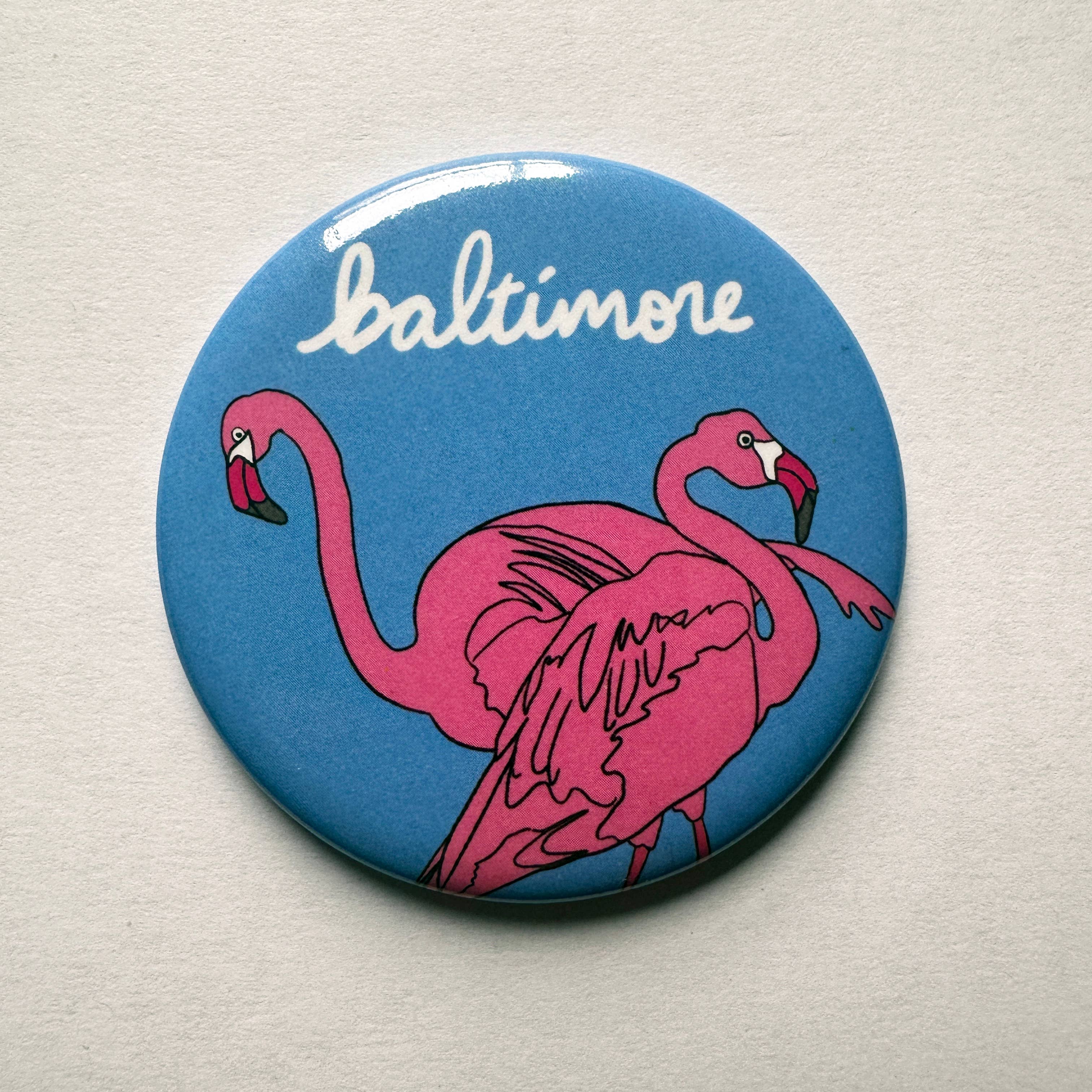 Baltimore Flamingo Magnet