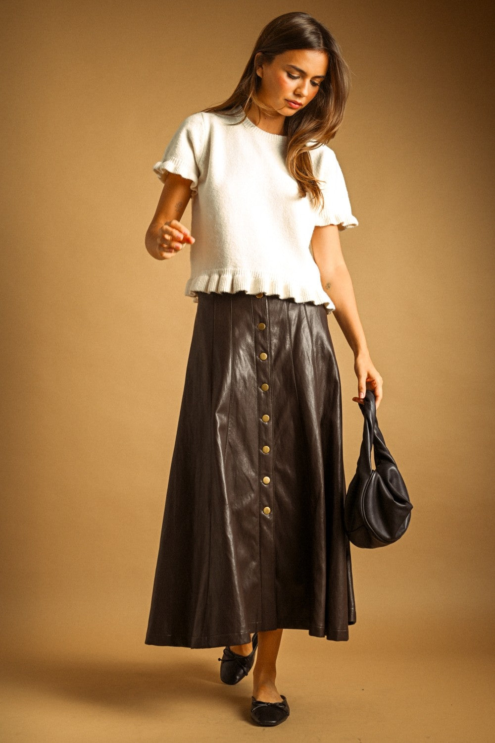 The Blair Ruffle Knit