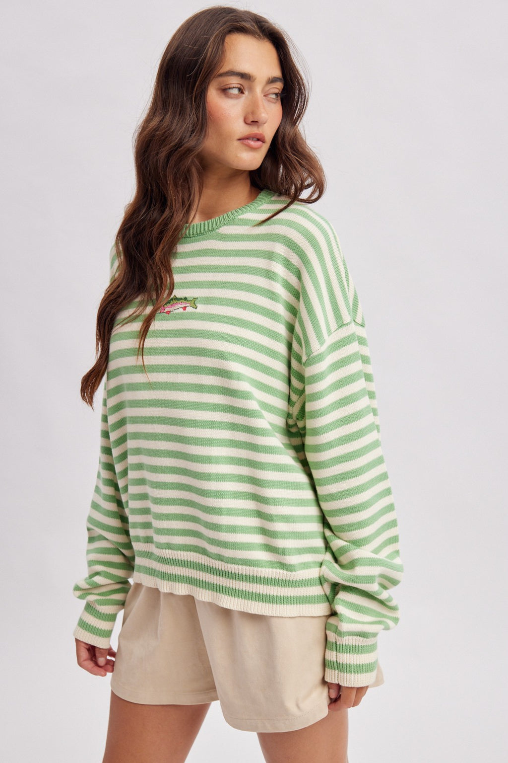 The Fisherman Stripe Knit Sweater