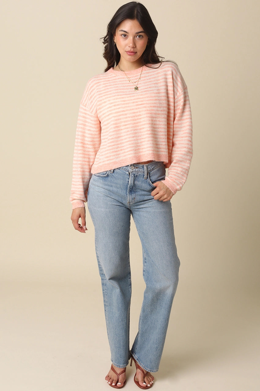 Haley Stripe Knit Top