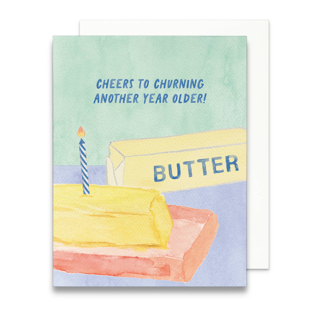 Butter Birthday Card