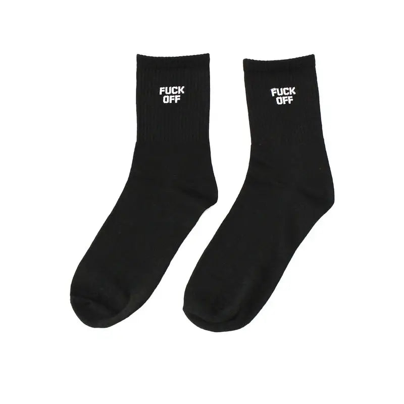 Fuck Off Ankle Socks