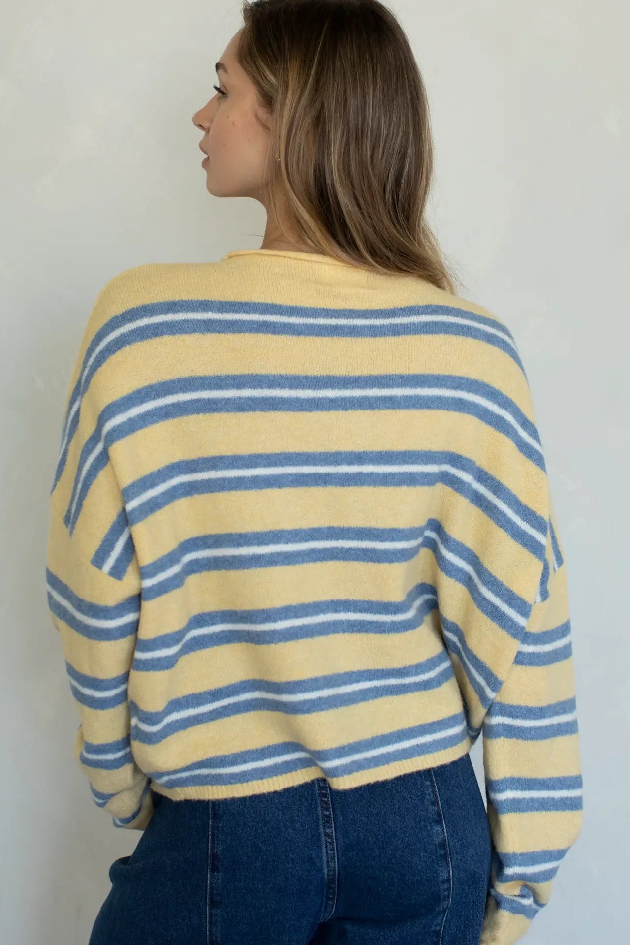 Piper Varsity Stripe Cardigan