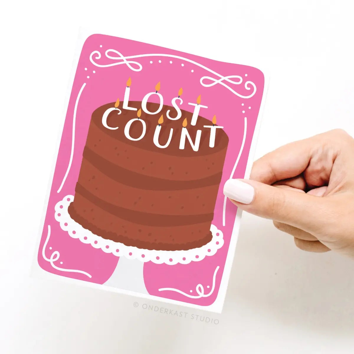 Lost Count Birthday Card