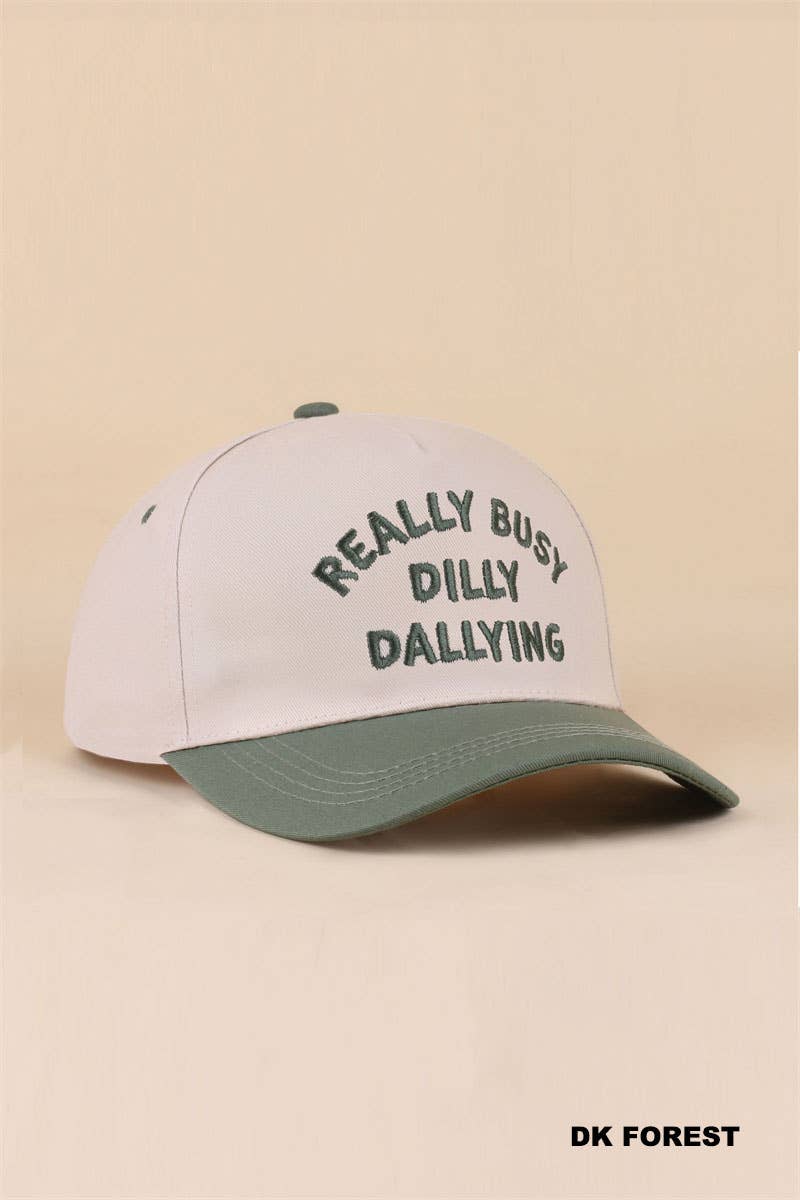 Dilly Dally Two Tone Snapback Hat