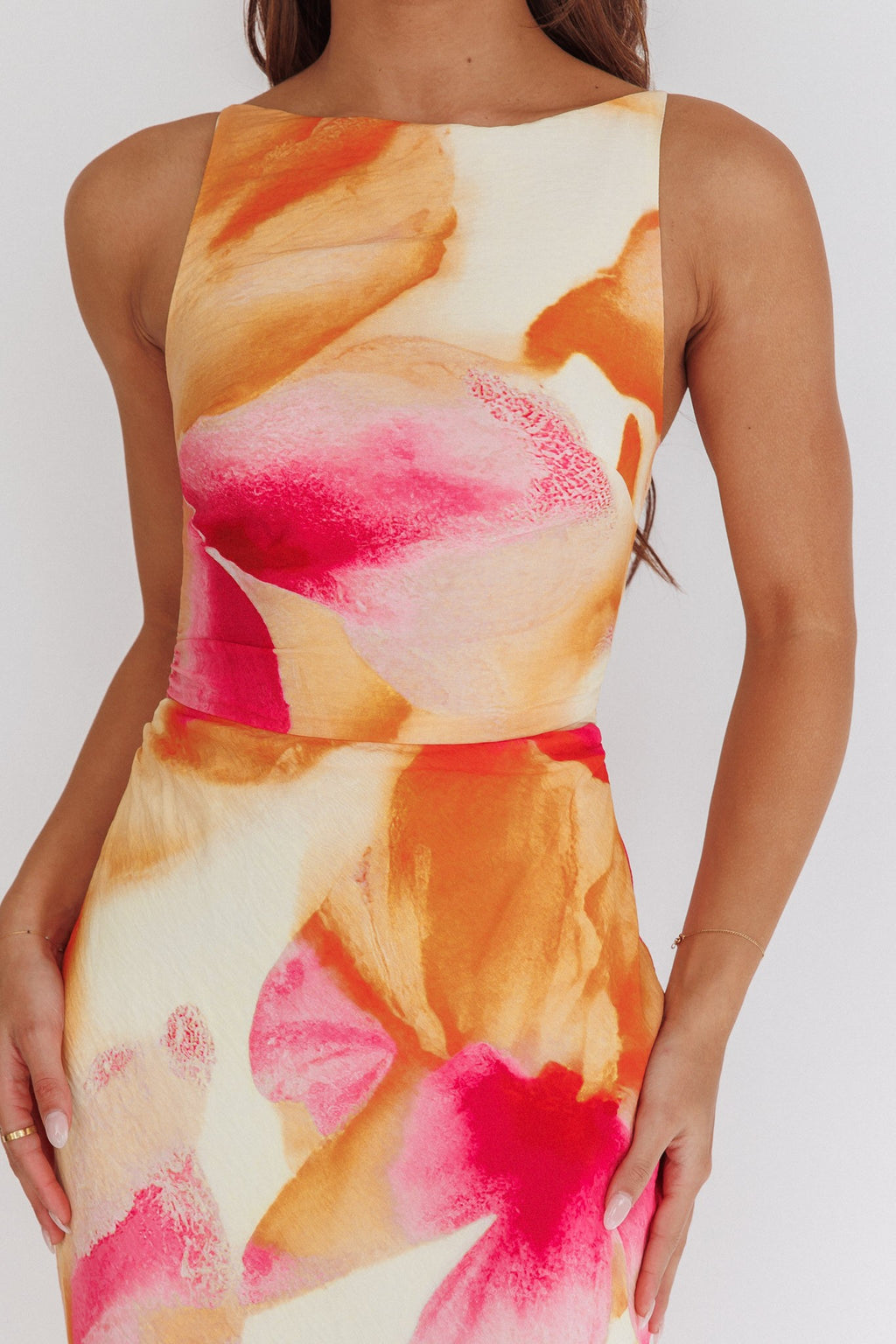 Spring Petal Dream Maxi Dress