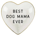 Best Dog Mama Ever Ceramic Trinket Tray