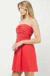 Burnin' Up Mini Dress