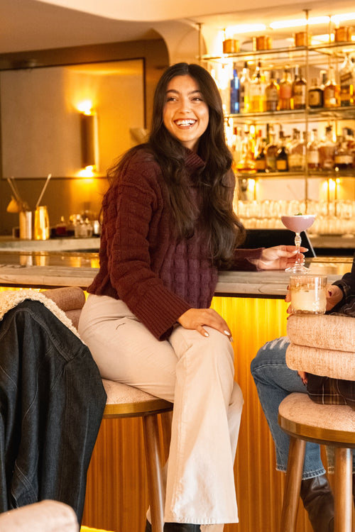 FP Soul Searcher Mock Neck Sweater