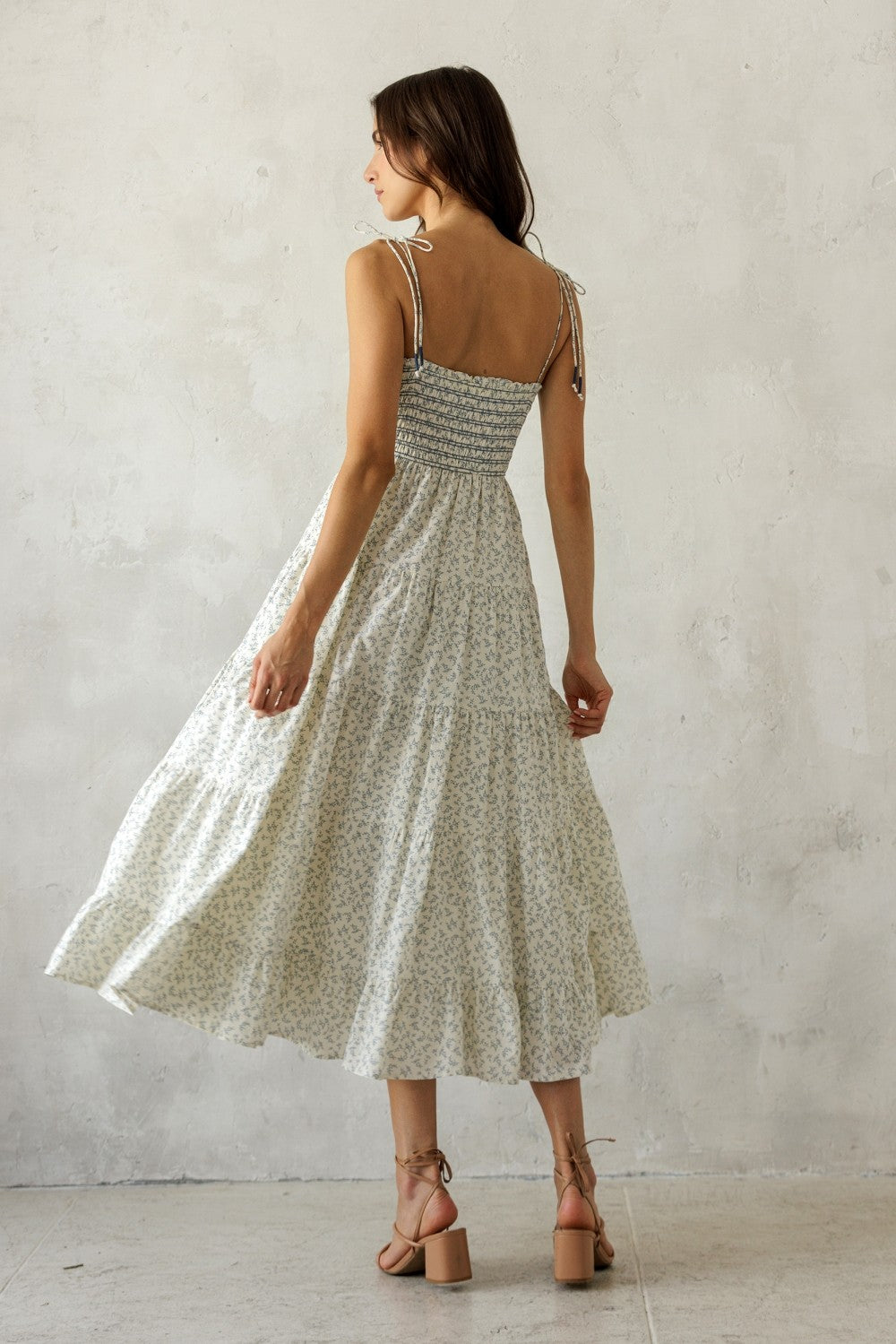 casual summer maxi dresses NoraLee IVORY Camilla Dress