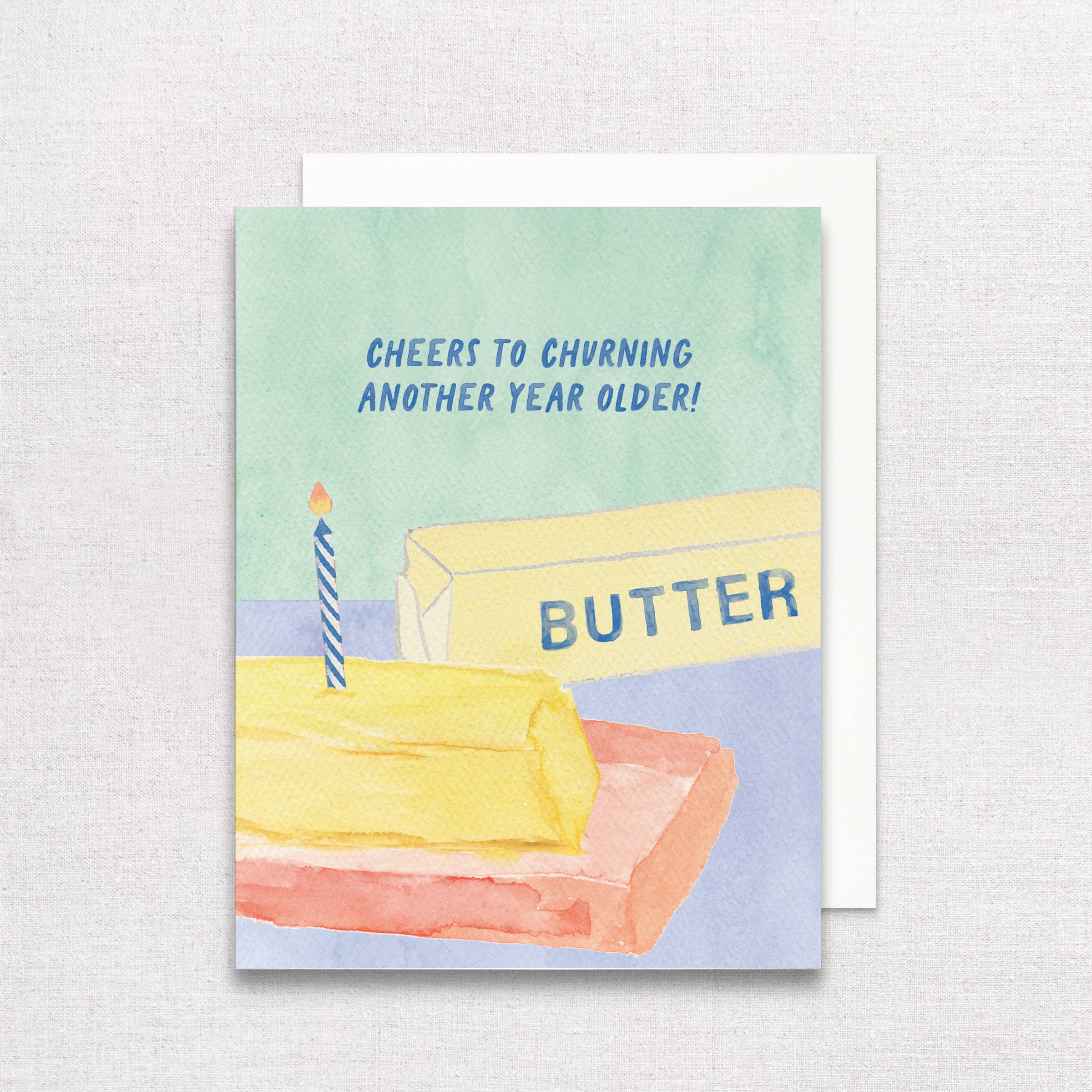 Butter Birthday Card