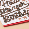 Yee Haw Birthday Card