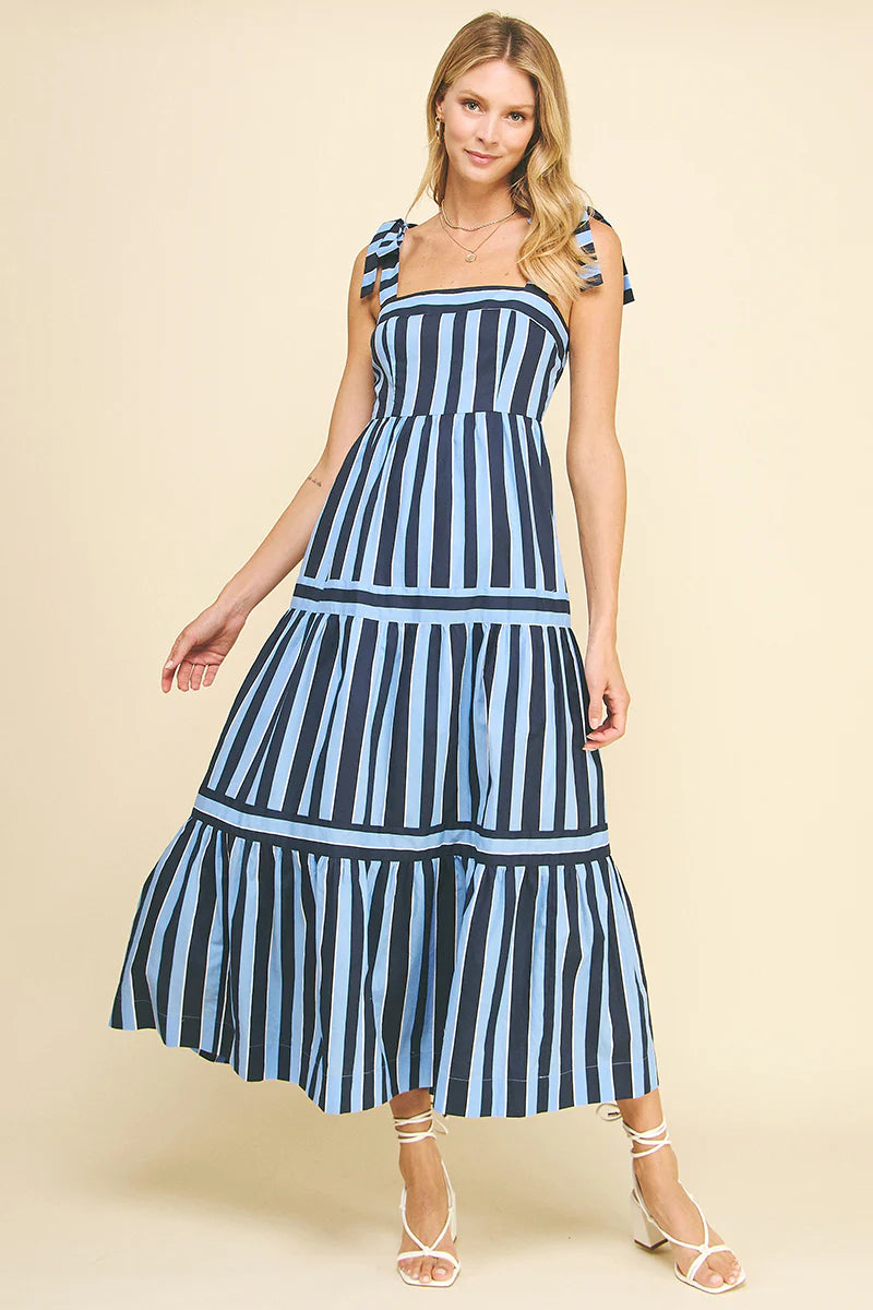 The Nomad Stripe Maxi Dress