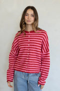 Striped Piper Cardigan