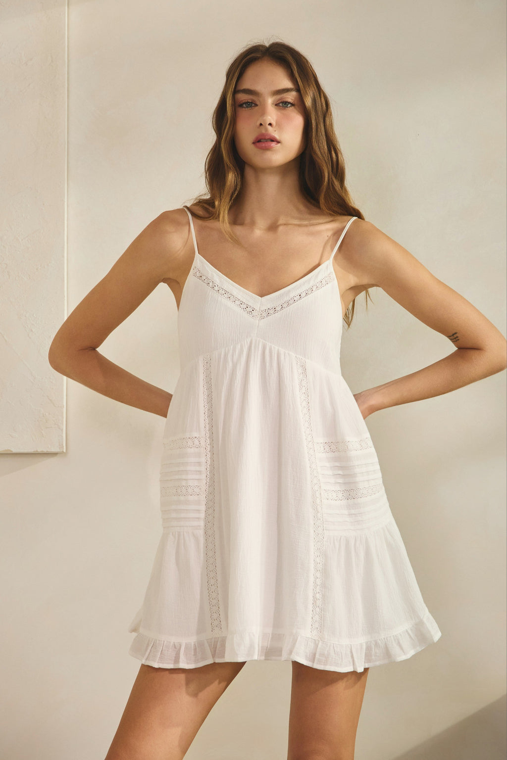 Nostalgia Lace Mini Dress