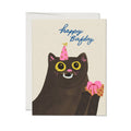 Birfday Cat Birthday Card